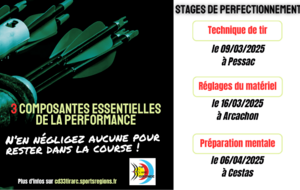 Stage réglage du matériel