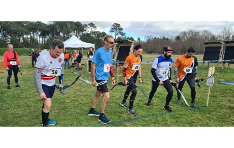 Stage et compétition de run archery